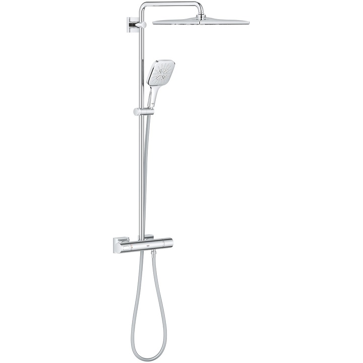 Душ система Grohe SmartActive Cube 310 26652000, Видима, 310 мм, Термостат, 1 функция, Хром