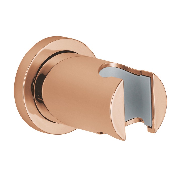 Grohe Rainshower zuhanyfej tartó, 1/2'', univerzális, tartó, fényes, réz, 27074DA0