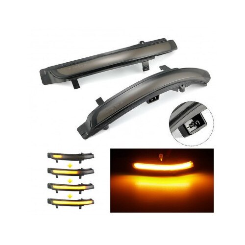 Set 2 Semnalizari Led Oglinda Dinamice Skoda Octavia 2 FL 1Z3