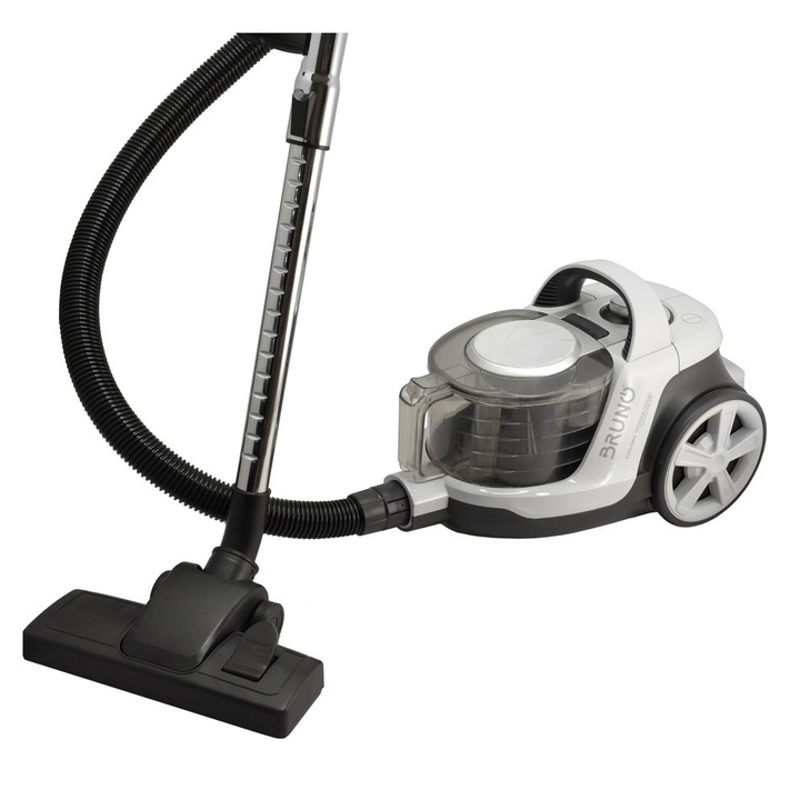 Aspirator Bruno (BRN-0137)Filtru HEPA, 800W Capacitate rezervor de praf 3lt Alb