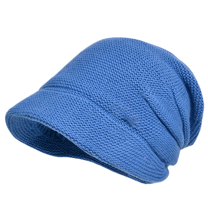 Jormftte téli sapka, széles karimájú, fülvédővel, többszínű, 55-60cm