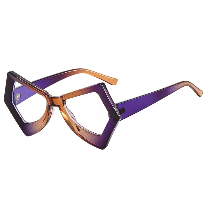 Ochelari de vedere HERUSI, cat eye, multicolor, 14.7x4.3x14.1cm
