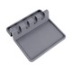 Силиконова поставка за прибори с дренажна поставка, топлоустойчива, за лъжици, шпатули, различни цветове