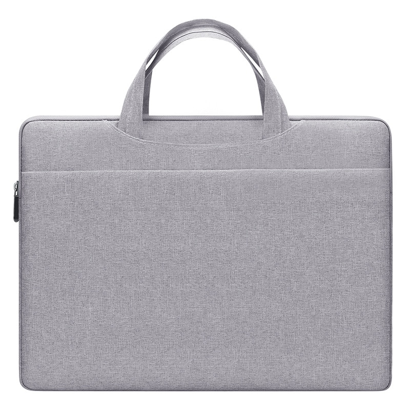 Geanta laptop, 15 inchi, capacitate mare, impermeabila/rezistenta la uzura/rezistenta la socuri, cu curea de umar reglabila, usor de transportat, gri