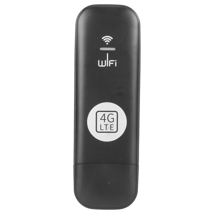 4G LTE USB WiFi modem, 150Mbps, SIM tartó, hordozható