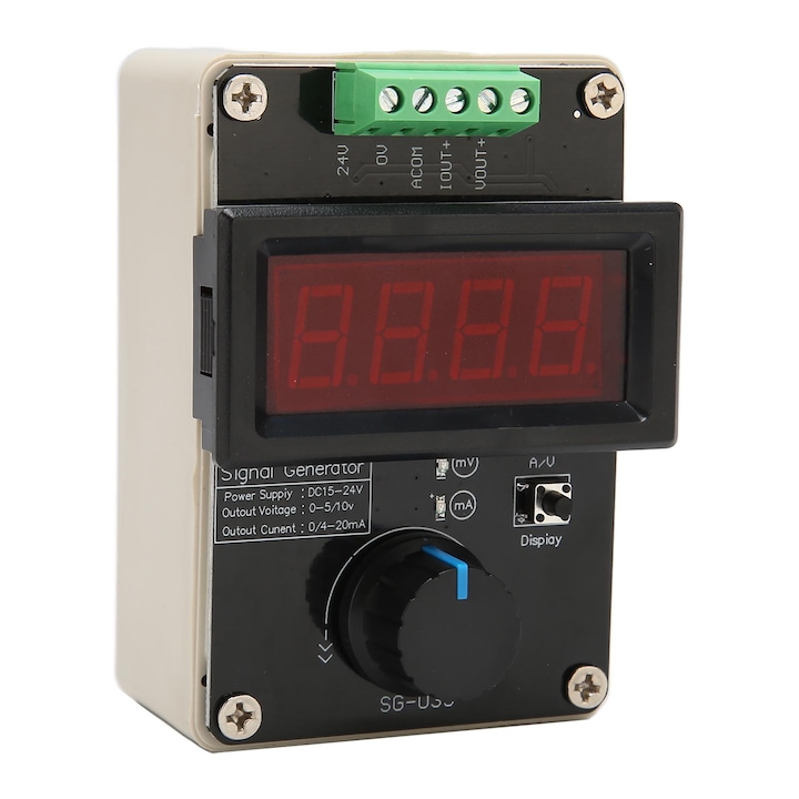 Генератор на сигнали, Tovbmup, ABS, 0/4-20mA, 0-10V, DC24V, Многоцветен