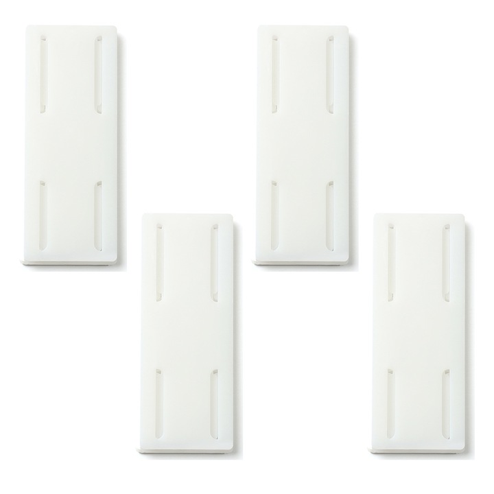 Set suport autoadeziv pentru prelungitoare, design alunecare, montaj fara gaurire