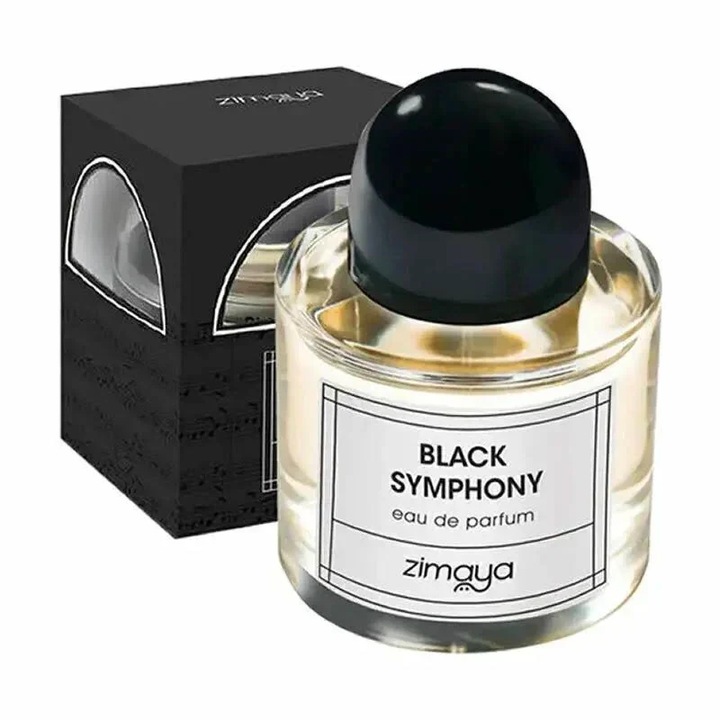 Apa de Parfum Zimaya Black Symphony, Unisex, 100 ml