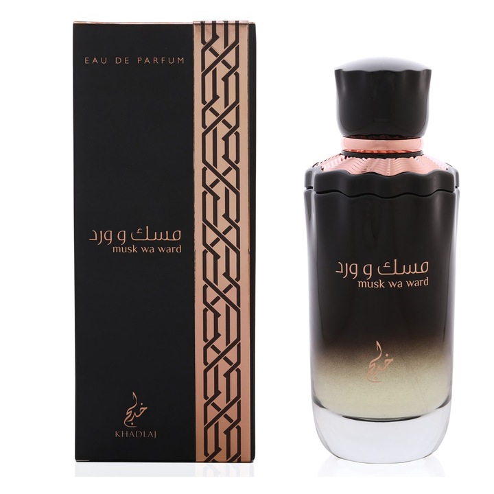 Apa de Parfum Musk Wa Ward Khadlaj, Femei, 100 ml