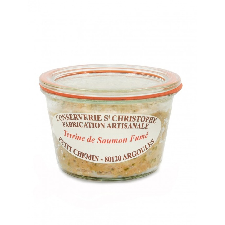 Terrina de somon afumat, Conserverie St Christophe, 270g