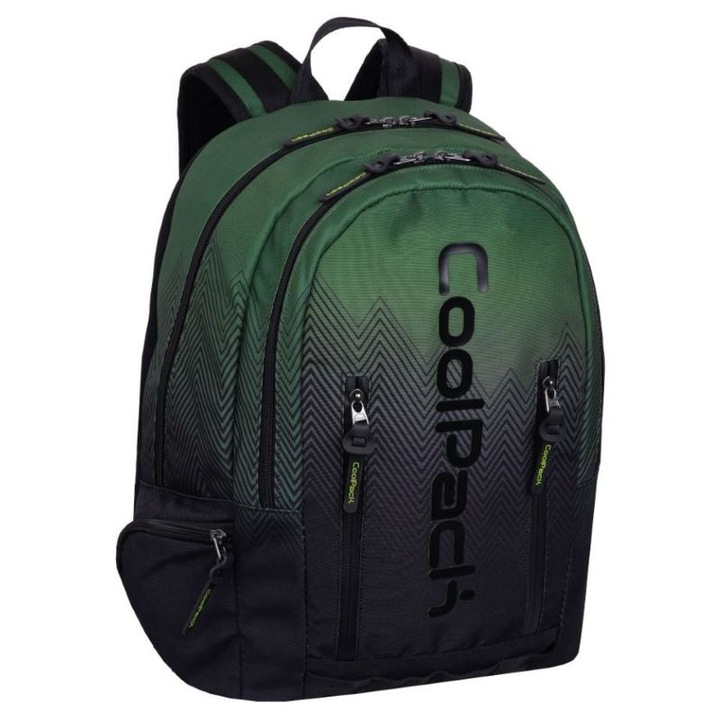 Iskolai hátizsák Coolpack - Impact- Zöld tónusú 30 x 45 x 15 cm