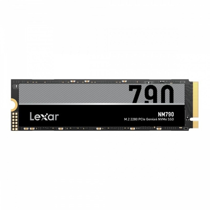 SSD Lexar NM790, 7400MB/s четене, 6500MB/s запис, 2TB, 2280 PCIe Gen 4x4