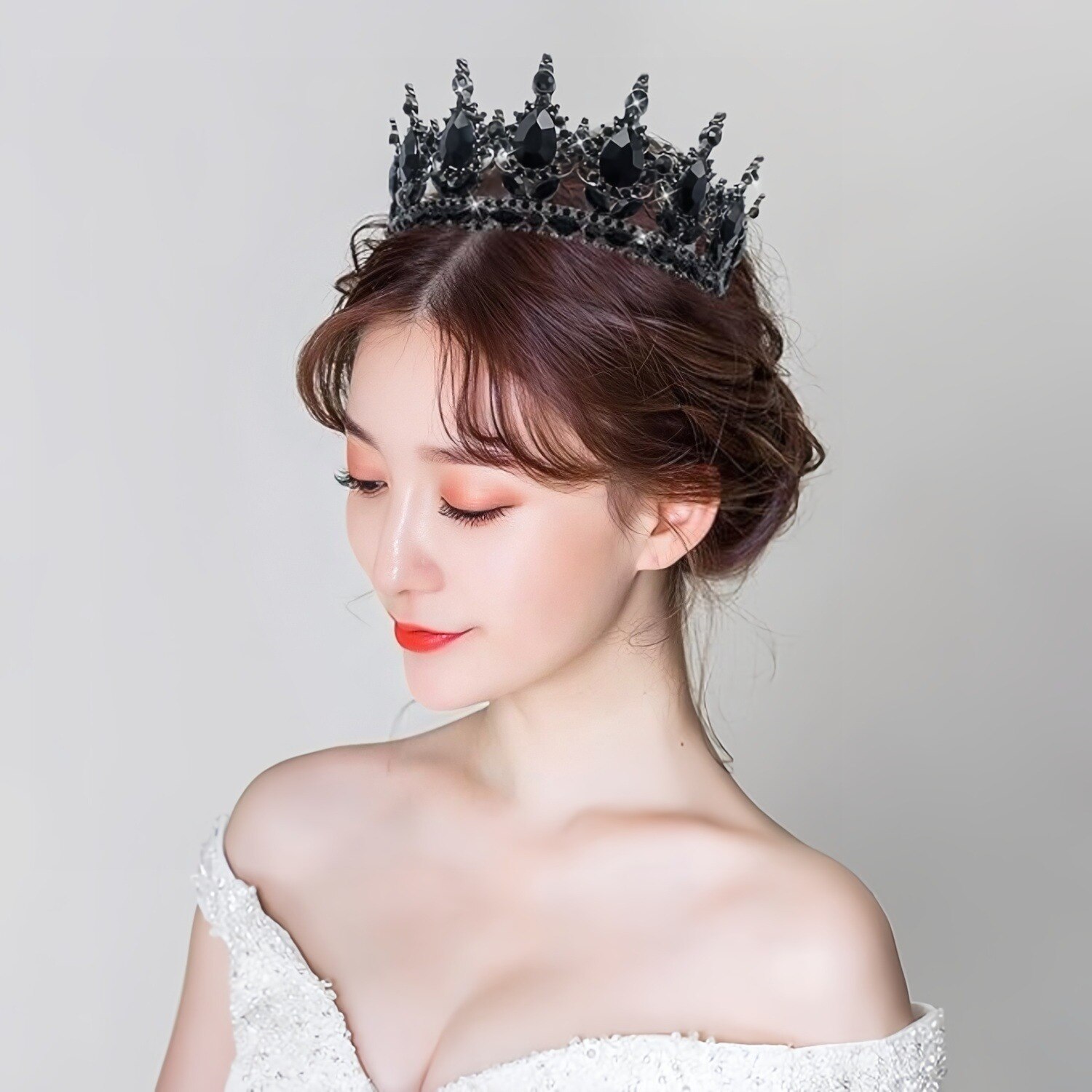 ✧tiara✧ ★2本 Buy Ivory & Co Silver Winter Star And Crystal Sparkling Tiara from
