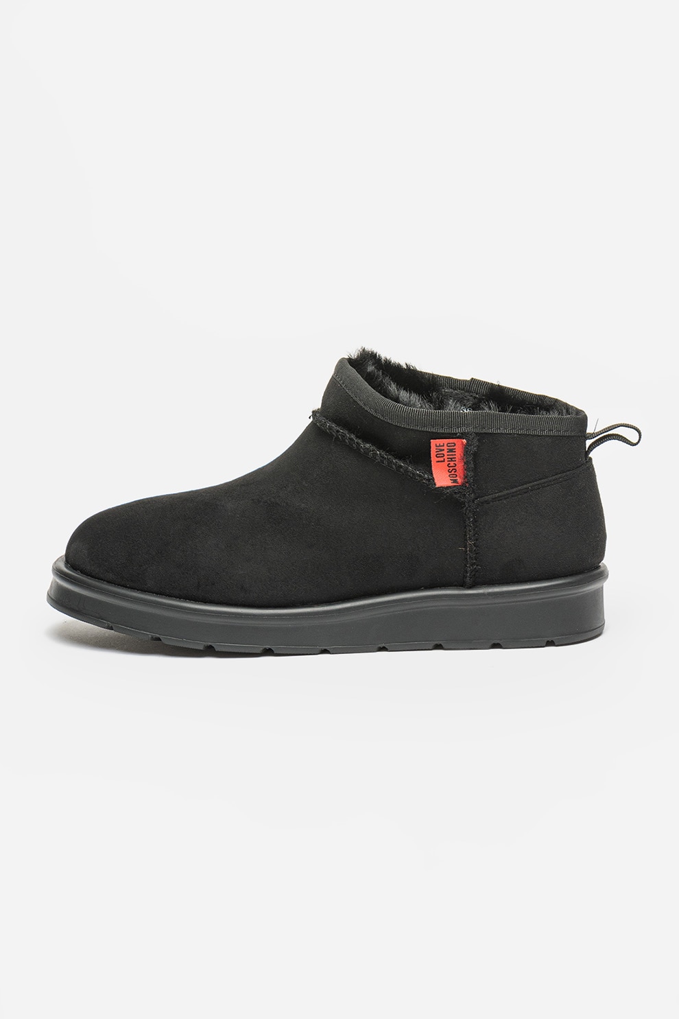 Love Moschino, Ghete cu logo, Negru, 39 - eMAG.ro