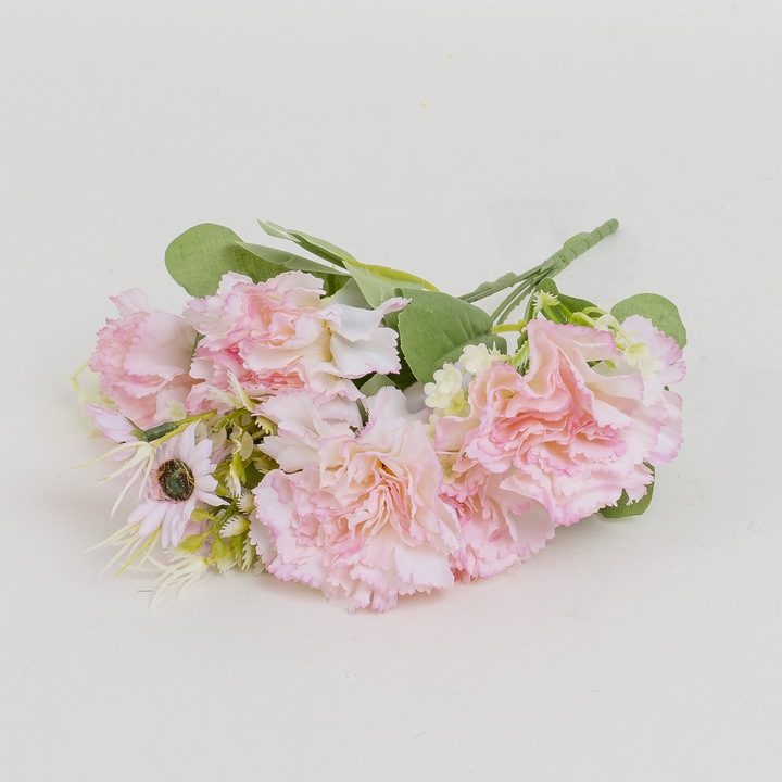 Műszegfű csokor, rózsaszín, H 30 cm, BSP / CD4942_1