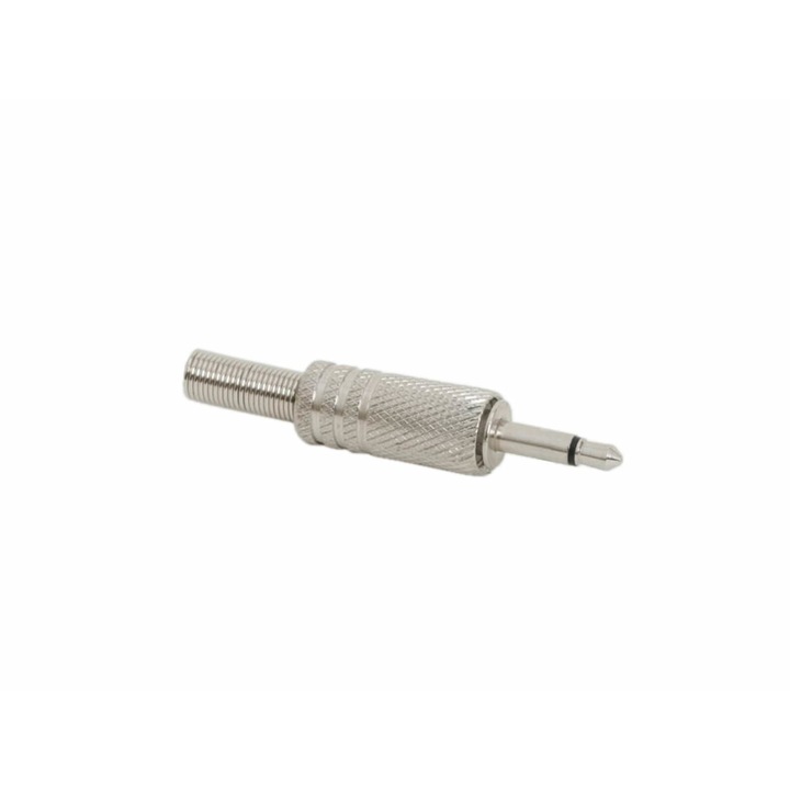 Accesoriu audio, Thunder, JCK-301 mufa jack de 3,5 mm, mono, carcasa metalica