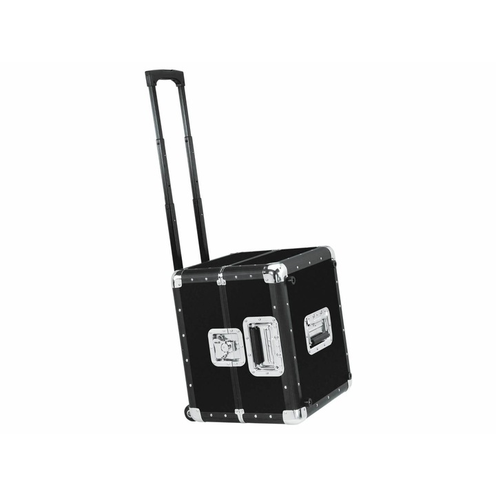 Reloop 120 Trolley Record Case Black Gurulós bakelit lemez tartó