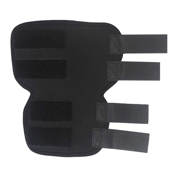 Orteza pentru picior caine QttvbTna, protectie articulatii, recuperare, negru, S