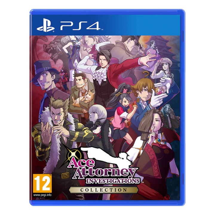 Игра CAPCOM Ace Attorney Investigations Collection, за PlayStation 4