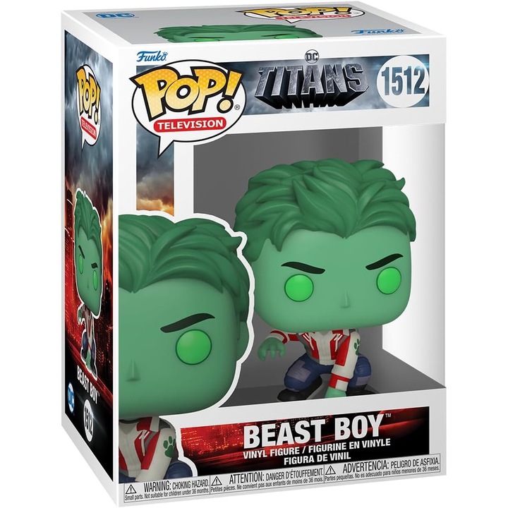Фигурка - Eaglemoss! Titans: Beast Boy, Green, 8,5 см