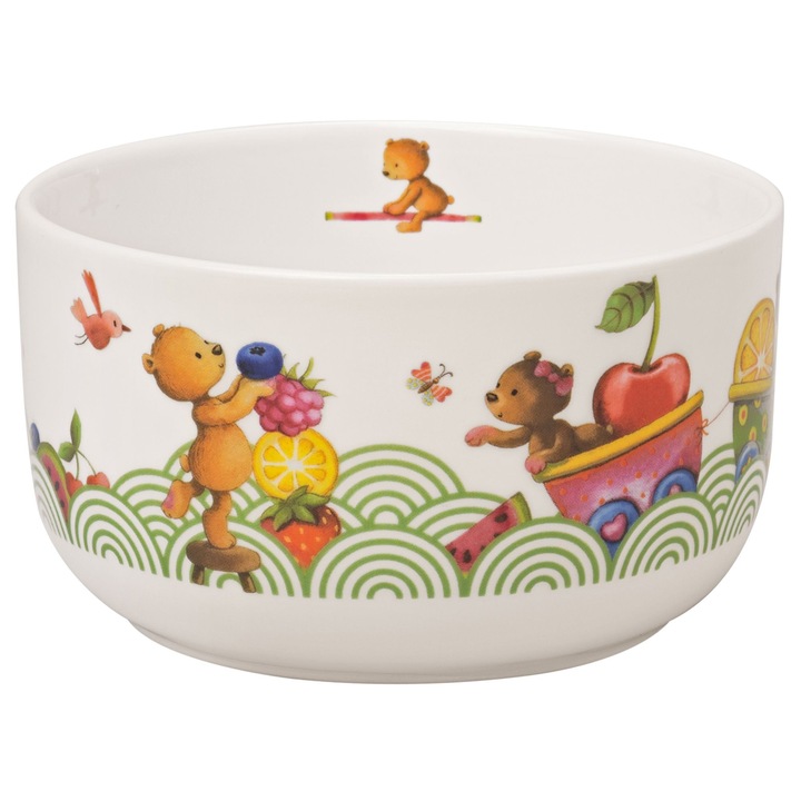 Bol pentru cereale 440 ml Hungry as a bear, portelan, Villeroy&Boch-417656