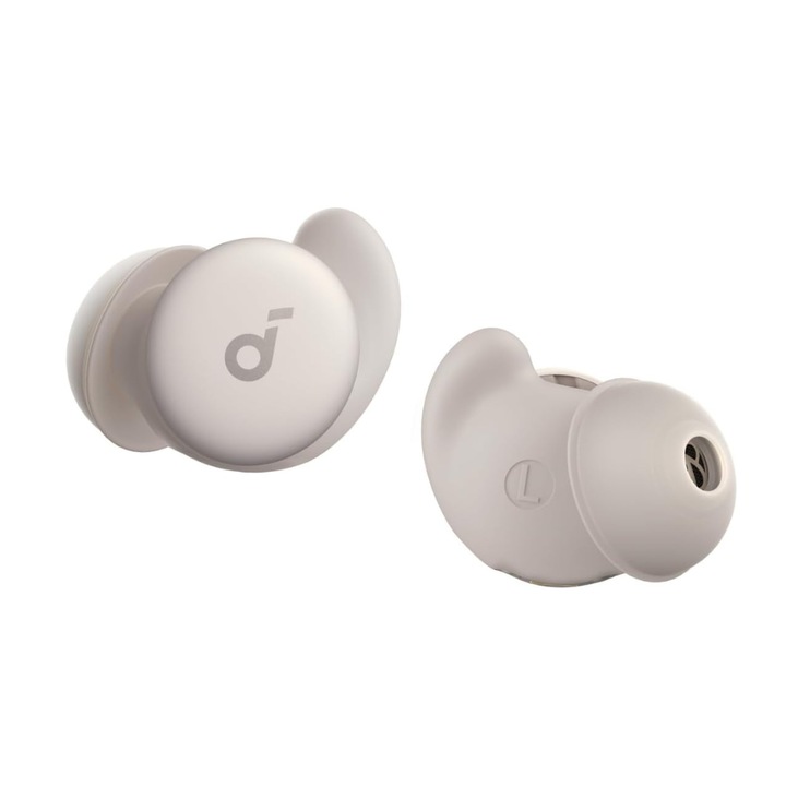 Слушалки In-Ear Anker SoundCore Sleep A20, True Wireless, Bluetooth 5.3, Noise Blocking, Автономия 80H, Бял