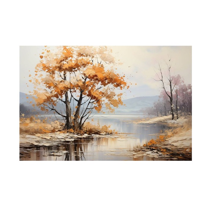 Tablou cu Apus de Toamna 90x60 cm