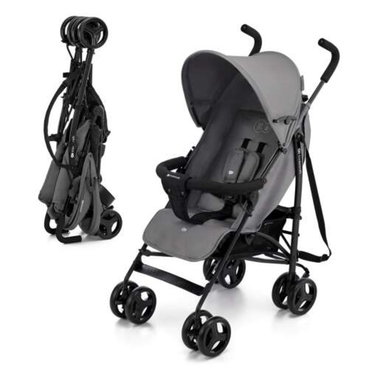 Carucior umbrela compact KinderKraft – Tik Stone Grey