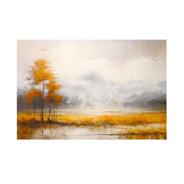 Tablou cu Toamna In Campie 90x60 cm