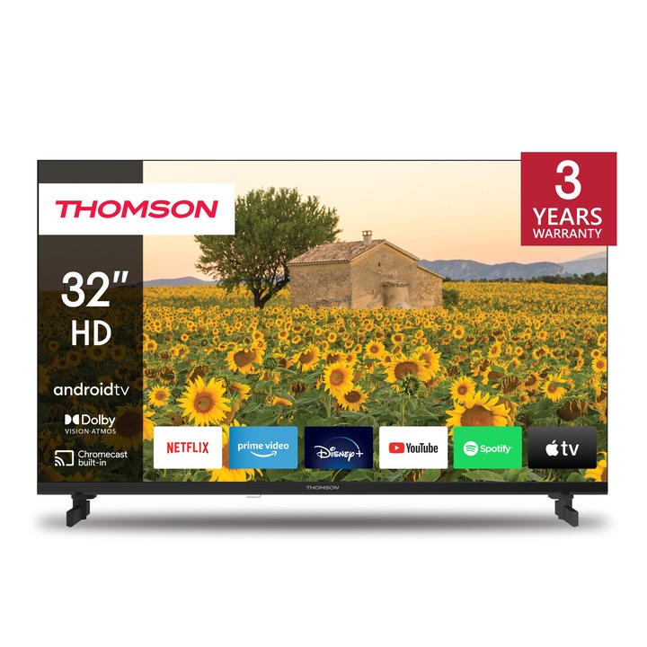 Televizor Thomson 32HA2S13 TV HD Android de 32 inchi, 81 cm