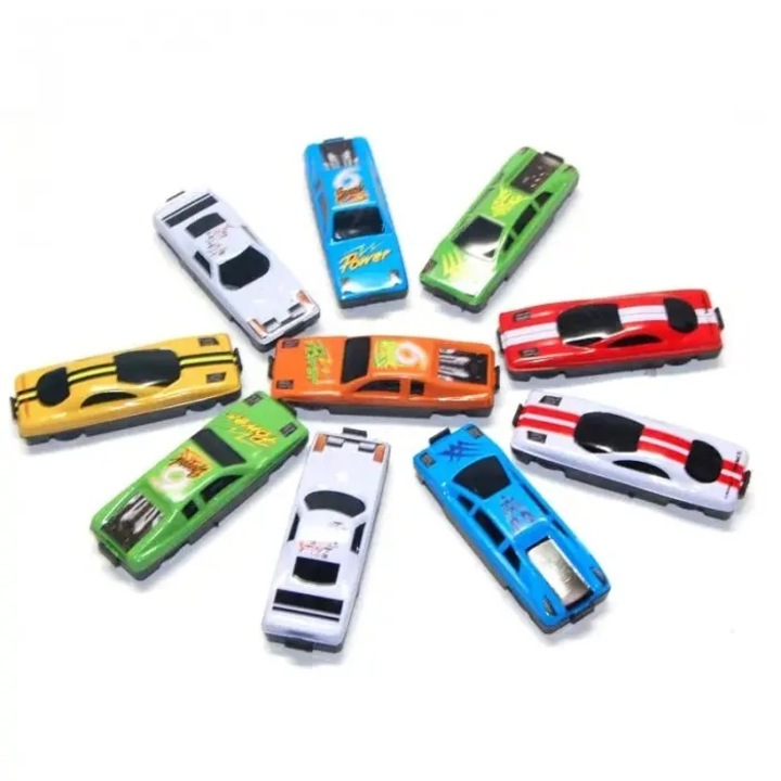 Set de 15 Masinute de Curse Metalice, 18x25 cm, Multicolor, Dalimag