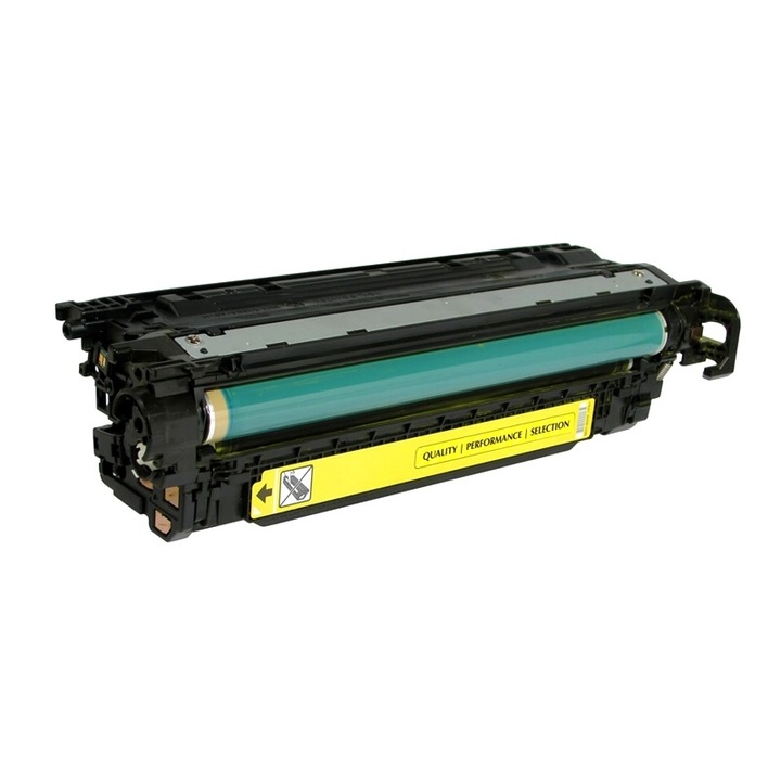CE262A sárga, 11000 oldalas tonerkazetta kompatibilis HP Color LaserJet CP 4500 sorozattal / CP 4520 dn / CP 4520 n / Enterprise CP 4000 sorozattal / CP 4025 DN / CP 4025 N / CP 54n / CP 450 / CP 450 4525 xh
