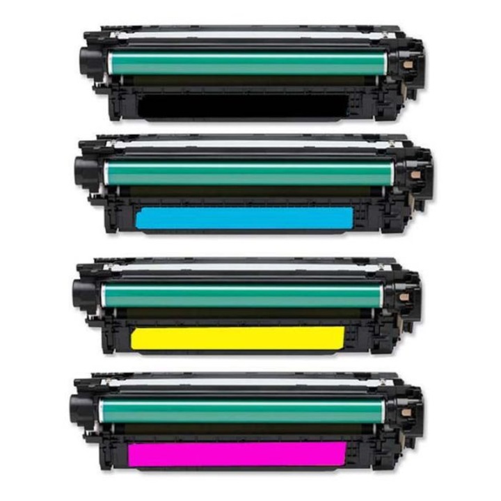 4 db CP4500 festékkazetta készlet CP4500 fekete, kék, sárga, piros többszínű 50 000 oldal kompatibilis HP Color LaserJet CP 4500 / CP 4520 dn / CP 4520 n / CP 4000 / CP 4025 DN / NCP 4025 / CP 40 dn / CP 40 40 4525 n / CP 4525 xh