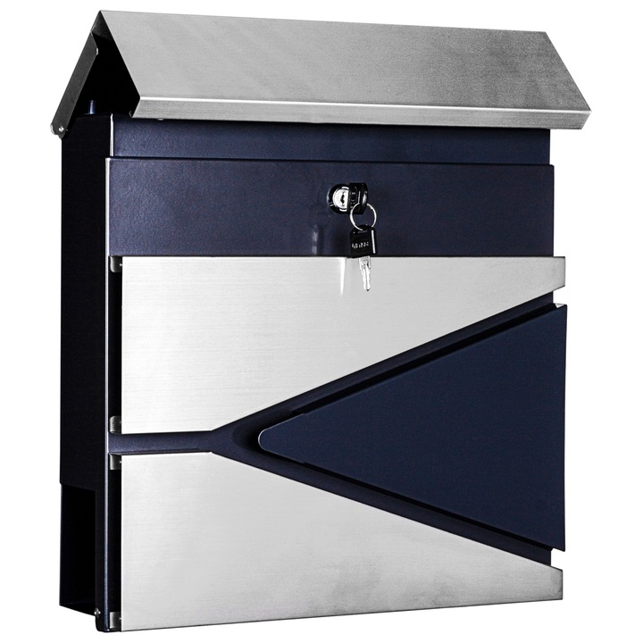 Cutie postala, montata pe perete otel, 38 x 36 x 12 cm, STILISTA®