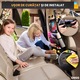 Organizator Depozitare Auto Desigtech by ONSG® Pentru Scaun, Panza Oxford Impermeabila, Suport Tableta 10", Multiple Buzunare Mari, Fixare Sigura Cu Bretele Ajustabile, Eco-Friendly, Protectie Anti-Lovitura, Incarcare Simultana Dispozitive