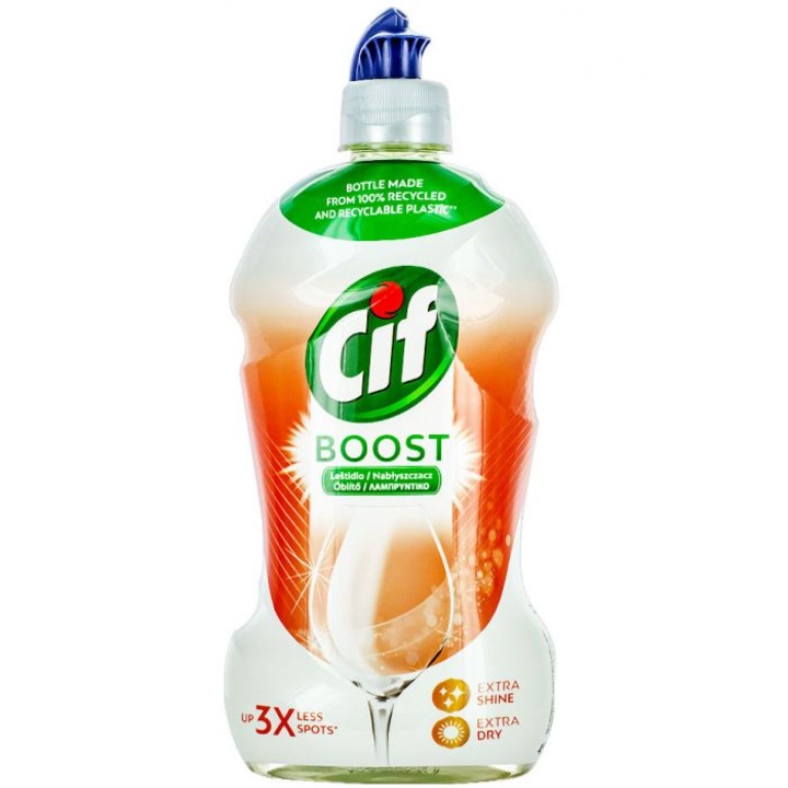 Cif solutie masina de spalat vase 450 ml Extra shine