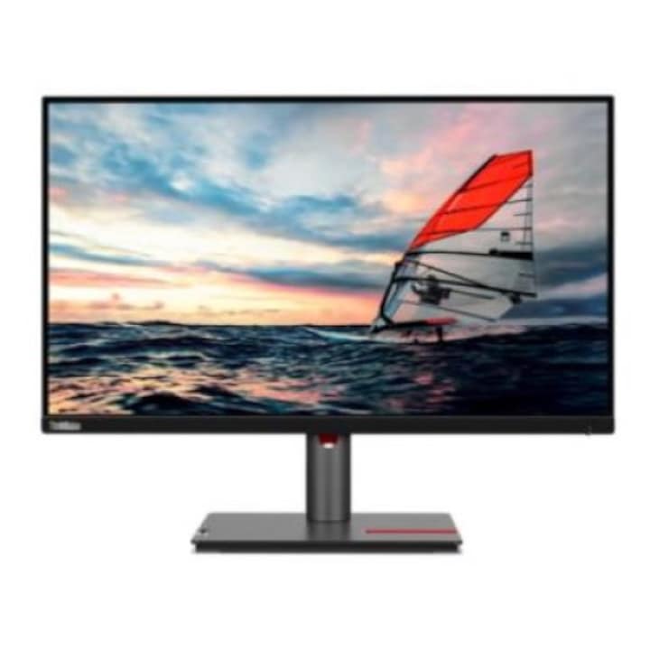 Monitor IPS LED Lenovo ThinkVision 24,5" P25i-30, Full HD 1920 x 1080, VGA, HDMI, DisplayPort, Pivot Black