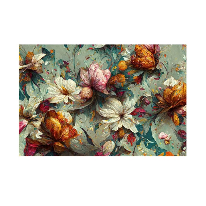 Tablou cu Frunze de Toamna 90x60 cm