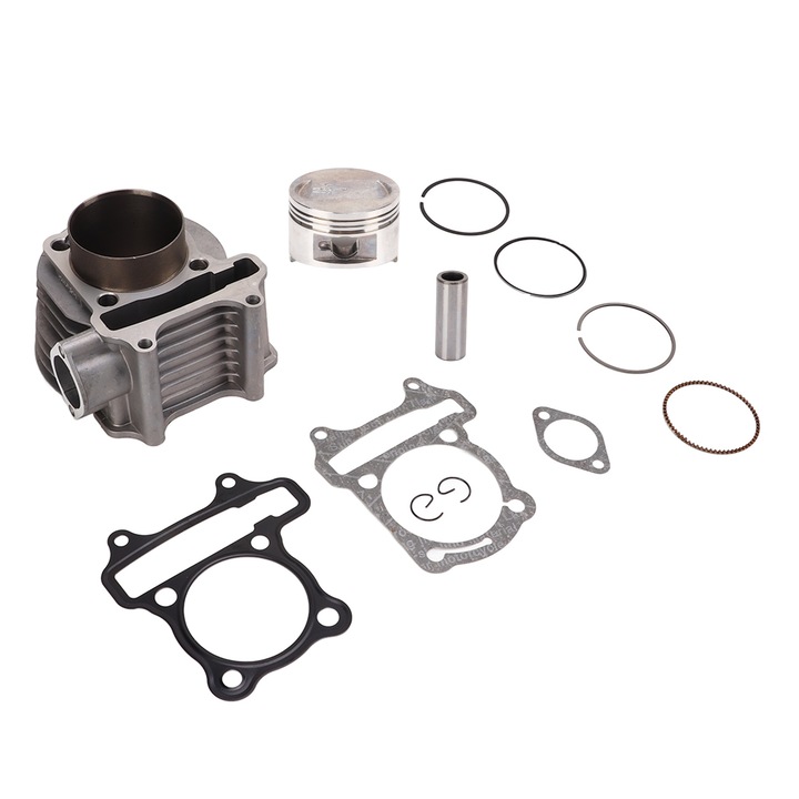 Kit cilindru motor din aliaj metalic, set garnituri piston de schimb, pentru Kymco Agility 150, 4 timpi, Enforose