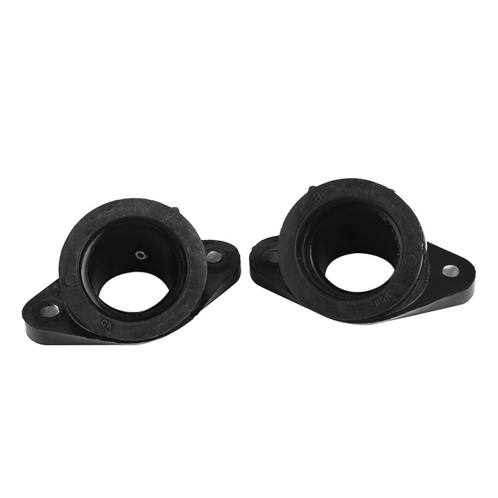 2 db karburátor interfész adapter készlet Yamaha XV400 XV500 XV535 motorkerékpárhoz, fekete