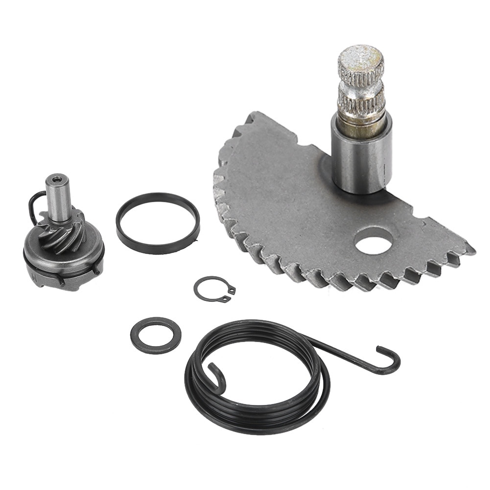 Set Ansamblu Pinion/Ax de Demaraj Tovbmup, Aluminiu, pentru Scuter