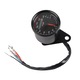 Odometru Moto, Tovbmup, LED, Metal, Negru, 6.5x5.5cm