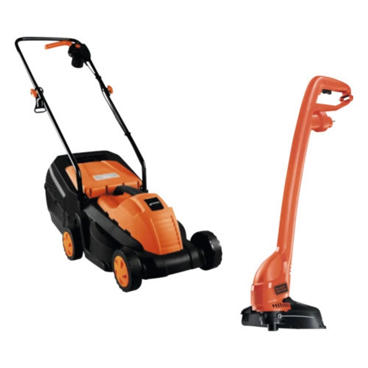 Електрическа косачка Daewoo Dlm1400e 1200 W и електрически тример Gl250