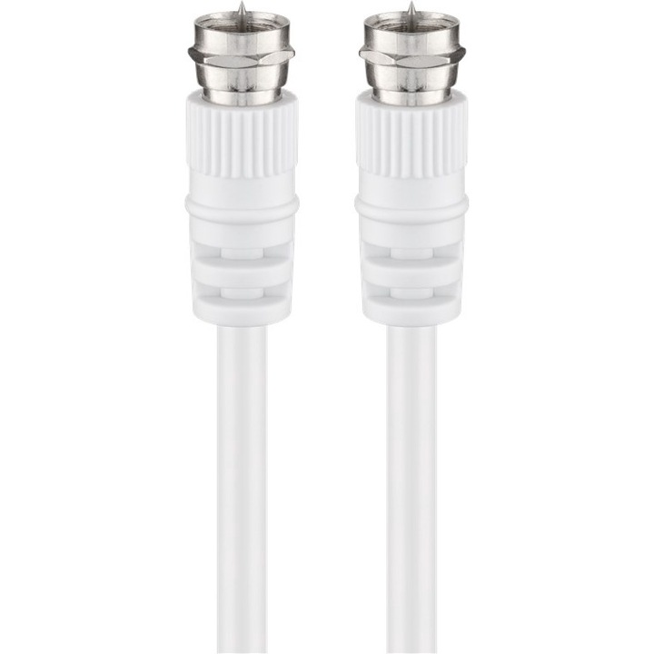 Двойно екраниран антенен кабел F мъжки-мъжки 5 м Goobay