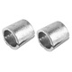 Set 2 mansoane terminale baterie auto Tovbmup, Metal Durabil, Argintiu, 15mm