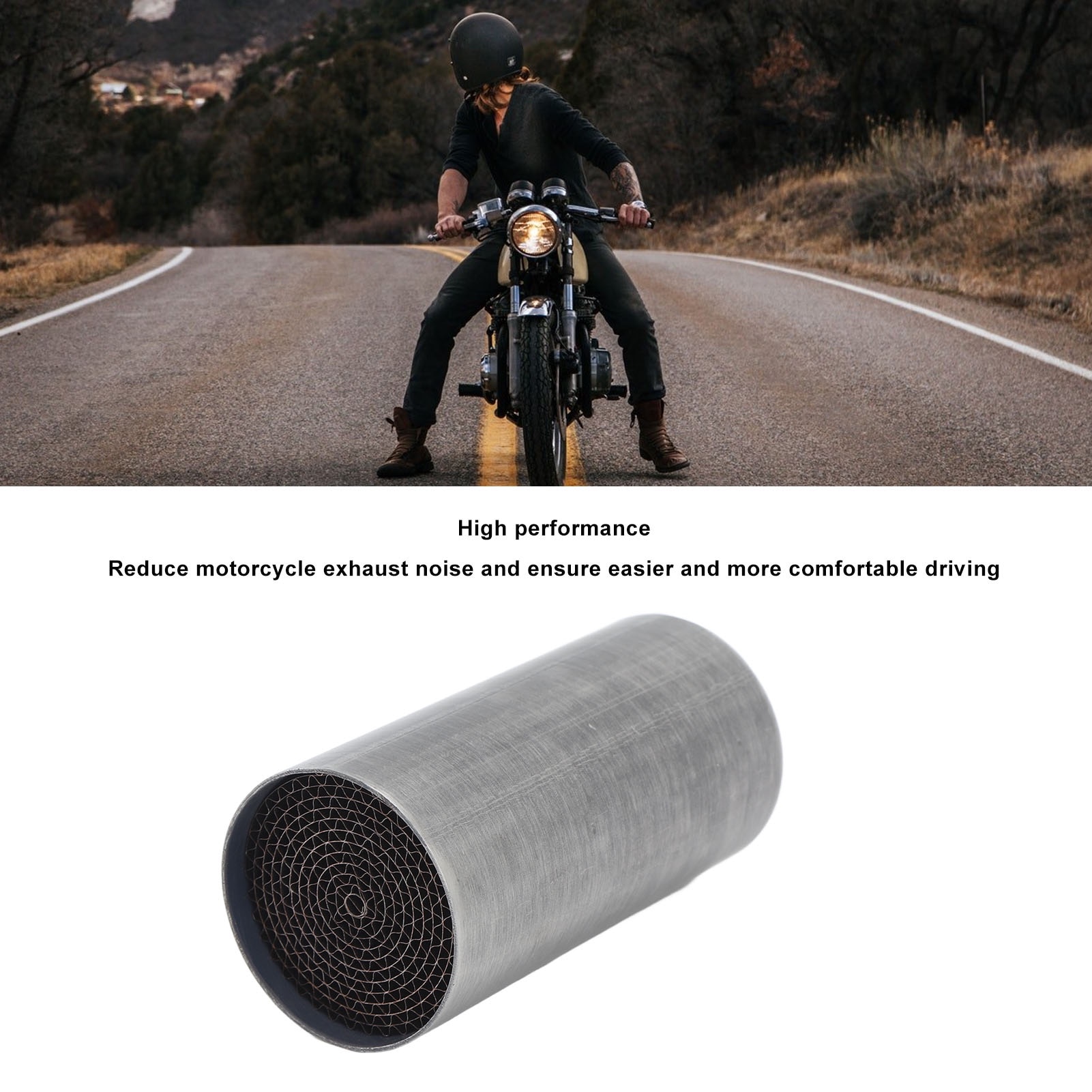 Catalizator evacuare moto, Tovbmup, inox, universal - eMAG.ro
