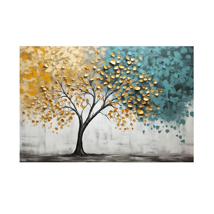 Tablou cu Copaci de Toamna 90x60 cm