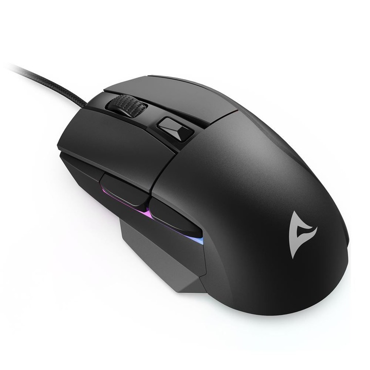 Sharkoon Skiller SGM35 RGB Gaming Mouse Black, 246549, Egér