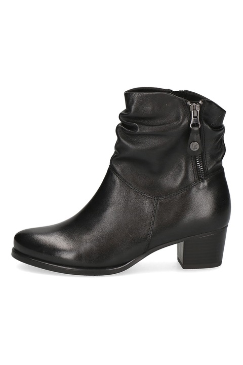 Caprice, Vastag sarkú bőrcsizma, Fekete