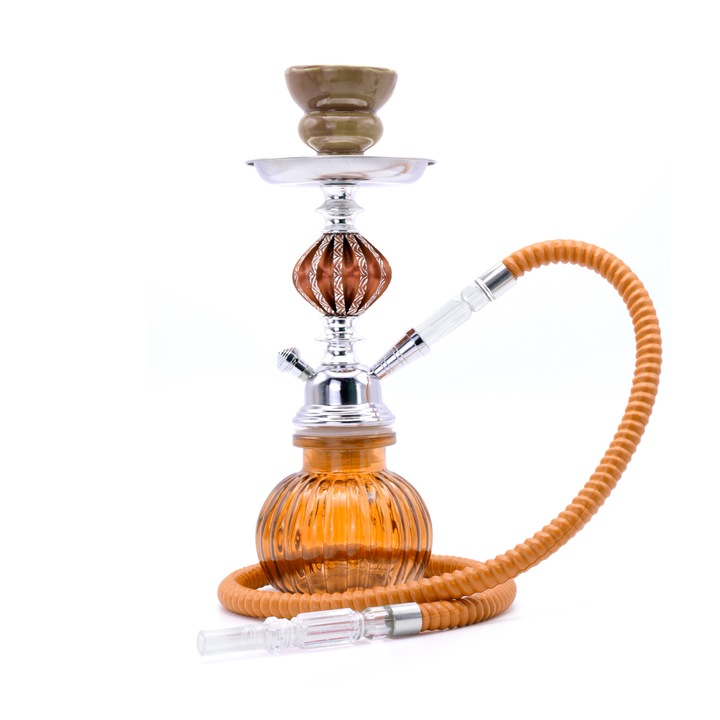 Narghilea Toro, Develi, 1 furtun, Maro, 27 cm